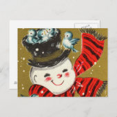 Snowman | BRIEFKAARTEN (Voorkant / Achterkant)