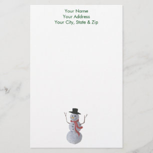 Snowman Briefpapier