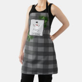 Snowman Buffalo a effectué Noël | Tablier gris (Insitu)