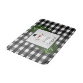 Snowman Buffalo Pset Bath Mat (Gekanteld)