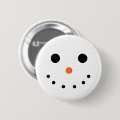 Snowman Button (Voorkant /achterkant)