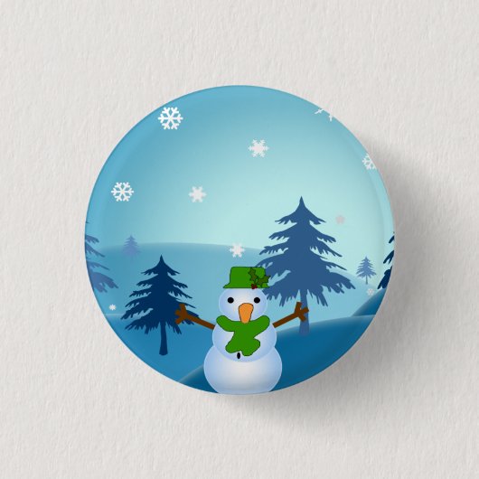 Snowman Button (Voorkant)