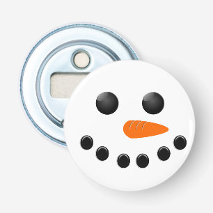 Snowman Button Flesopener