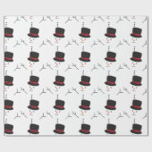 Snowman Cadeaupapier (Vlak)
