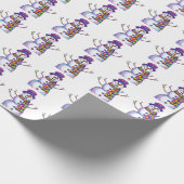 Snowman Cadeaupapier (Hoek)