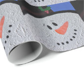 Snowman Cadeaupapier (Rol Hoek)