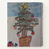 Snowman & Carnet Spiral Arbre de Noël (Dos)