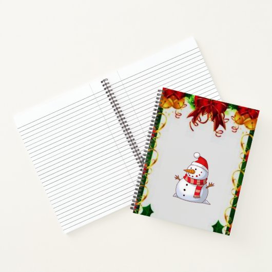 Snowman Carnet spirale (Intérieur)