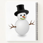 Snowman Carnet spirale (Dos)