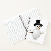 Snowman Carnet spirale (Intérieur)