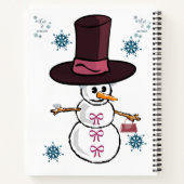 Snowman Carnet spirale (Dos)