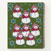 Snowman Carnet spirale (Dos)