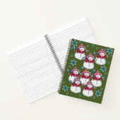 Snowman Carnet spirale (Intérieur)