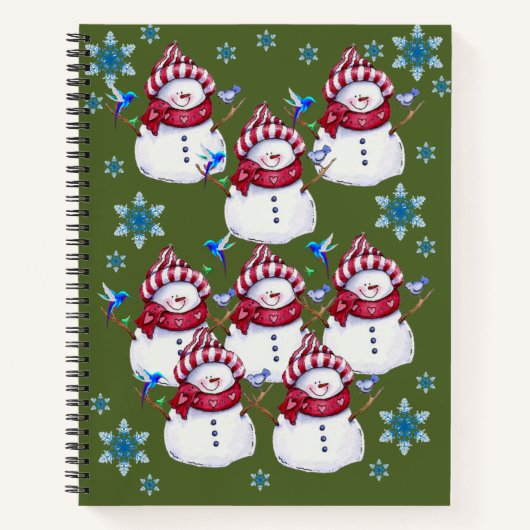 Snowman Carnet spirale (Devant)