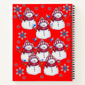 Snowman Carnet spirale (Dos)