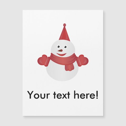 Snowman cartoon (Voorkant)