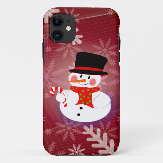 Snowman Case-Mate iPhone Case (Achterkant)
