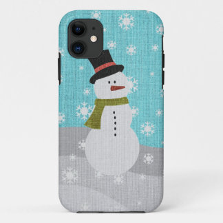 Snowman iPhone 11 Hoesje