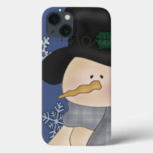 Snowman iPhone 13 Hoesje