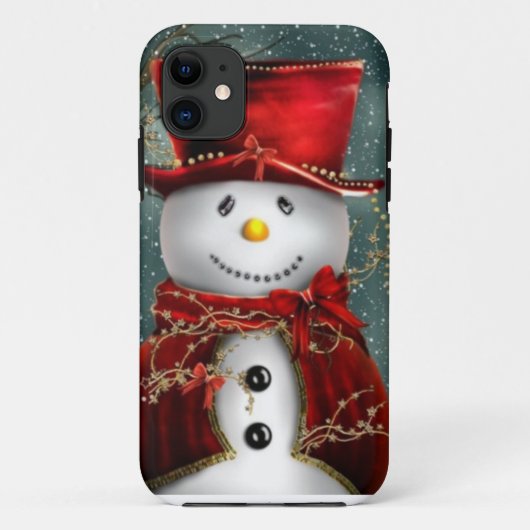 Snowman Case-Mate iPhone Case (Achterkant)