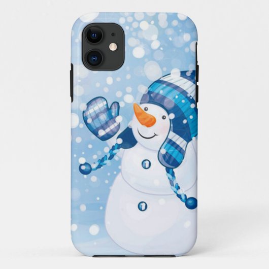 Snowman Case-Mate iPhone Case (Achterkant)