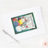 Snowman Checkup Stickers (Envelop)