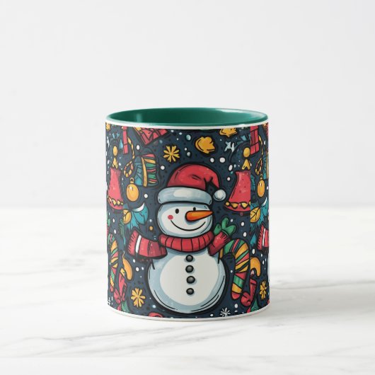 Snowman Christmas 2025 Combo Mok (Midden)