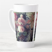 Snowman Christmas Latte Mug (Angle gauche)