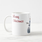 Snowman Christmas Mug (Gauche)
