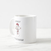 Snowman Christmas Mug (Devant gauche)