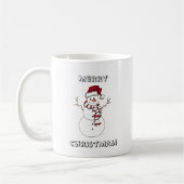 Snowman Christmas Mug (Gauche)