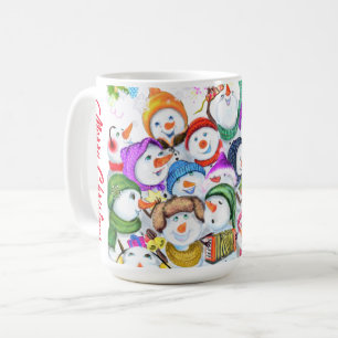 Snowman Christmas Party Mug