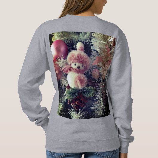Snowman Christmas Sweatshirt (Dos)