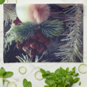 Snowman Christmas  Theedoek (Gevouwen)