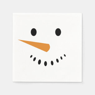 Snowman-cocktailservetten Servetten