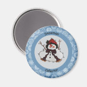 Snowman Collecteur Magnet (Recto/Verso)