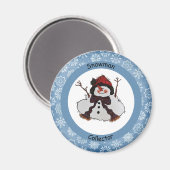Snowman Collecteur Magnet (Recto/Verso)
