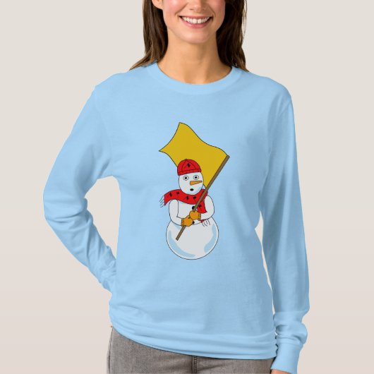 Snowman Colorguard T-shirt (Voorkant)