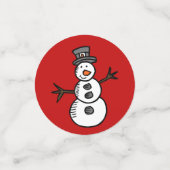 Snowman Confetti (Kleine voorkant)