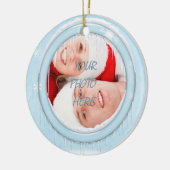 Snowman Couple Afbeelding Ornament (Links)