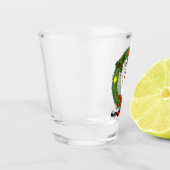 Snowman dans le verre de tir de couronne (Gauche)