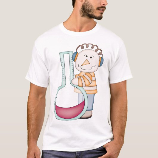 Snowman die de temperatuur controleert t-shirt (Voorkant)