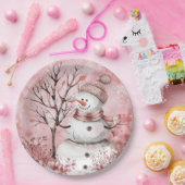 Snowman Diner bord (Feest)