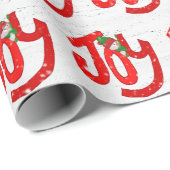 Snowman en Joy op hout Cadeaupapier (Rol Hoek)