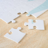 Snowman en kerstboom legpuzzel (Zijkant)