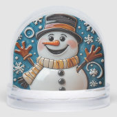 Snowman en neige personnalisable (Avant)