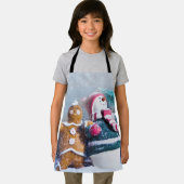 Snowman en ontbijtkoek schort (Insitu)