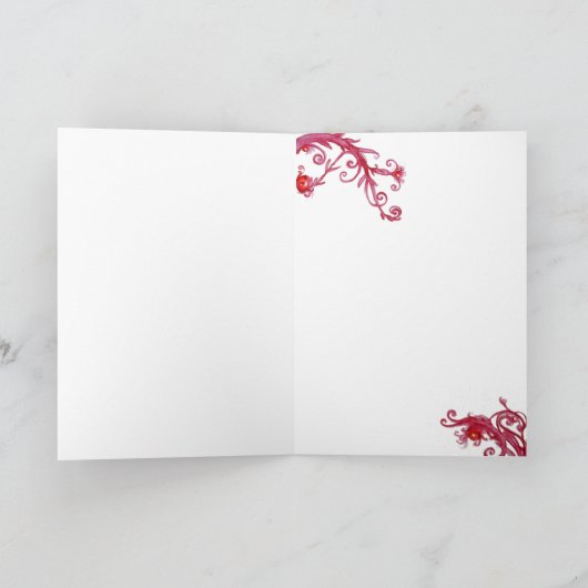 SNOWMAN EN PENGUIN WINTERSERENADE FEESTDAGEN KAART (Binnen)