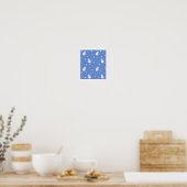 Snowman en Sneeuwen Poster (Keuken)