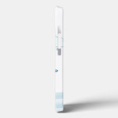 Snowman en wind in de winter Case-Mate iPhone case (Achterkant / Links)
